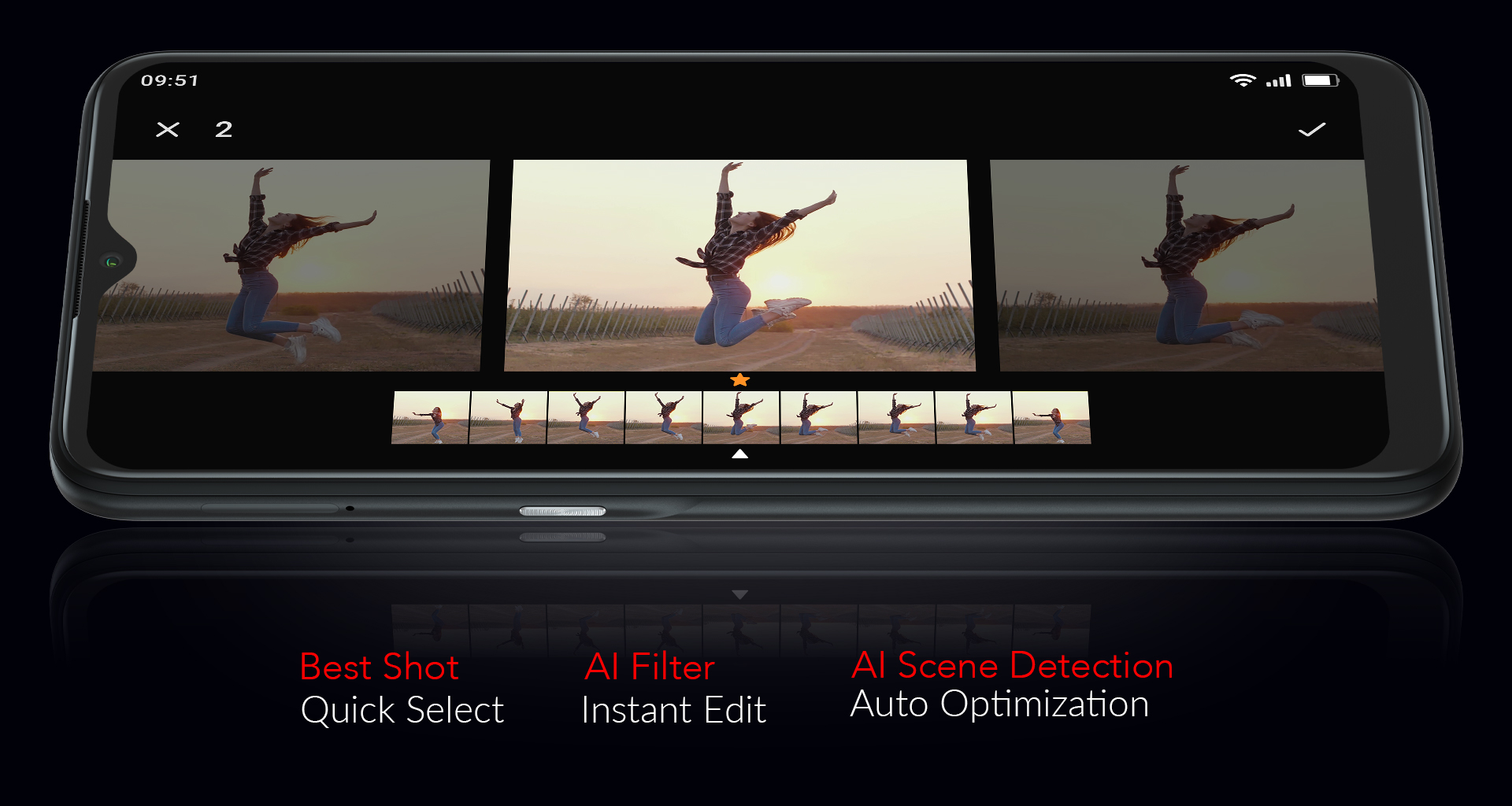 Instantly excellent shots